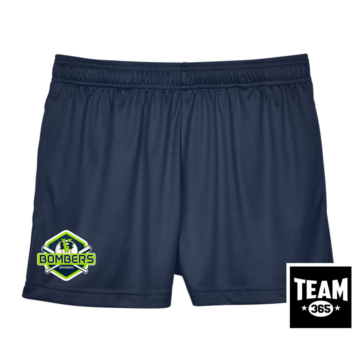 Team 365 TT11SHW Women's Zone Performance Short - VB Bombers Baseball