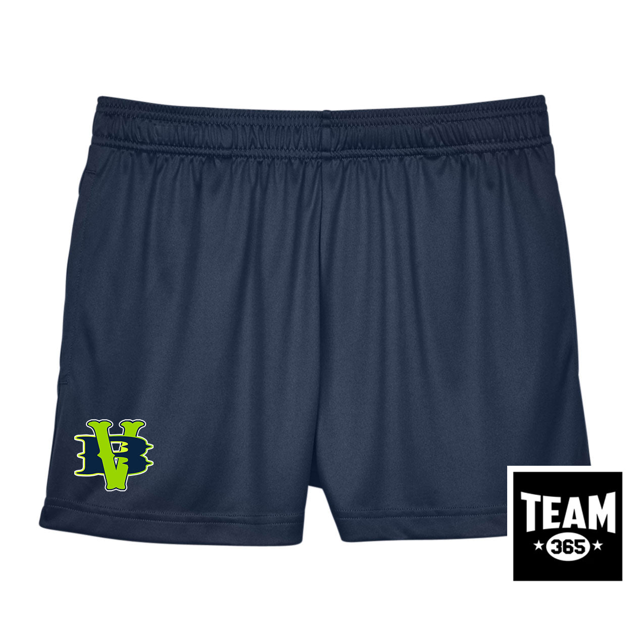 Team 365 TT11SHW Women's Zone Performance Short - VB Bombers Baseball