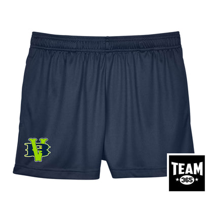 Team 365 TT11SHW Women's Zone Performance Short - VB Bombers Baseball