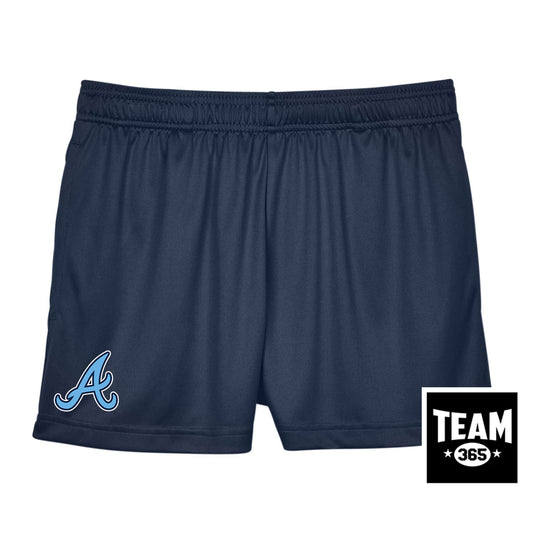 Team 365 TT11SHW Women's Zone Performance Short - Aces Baseball