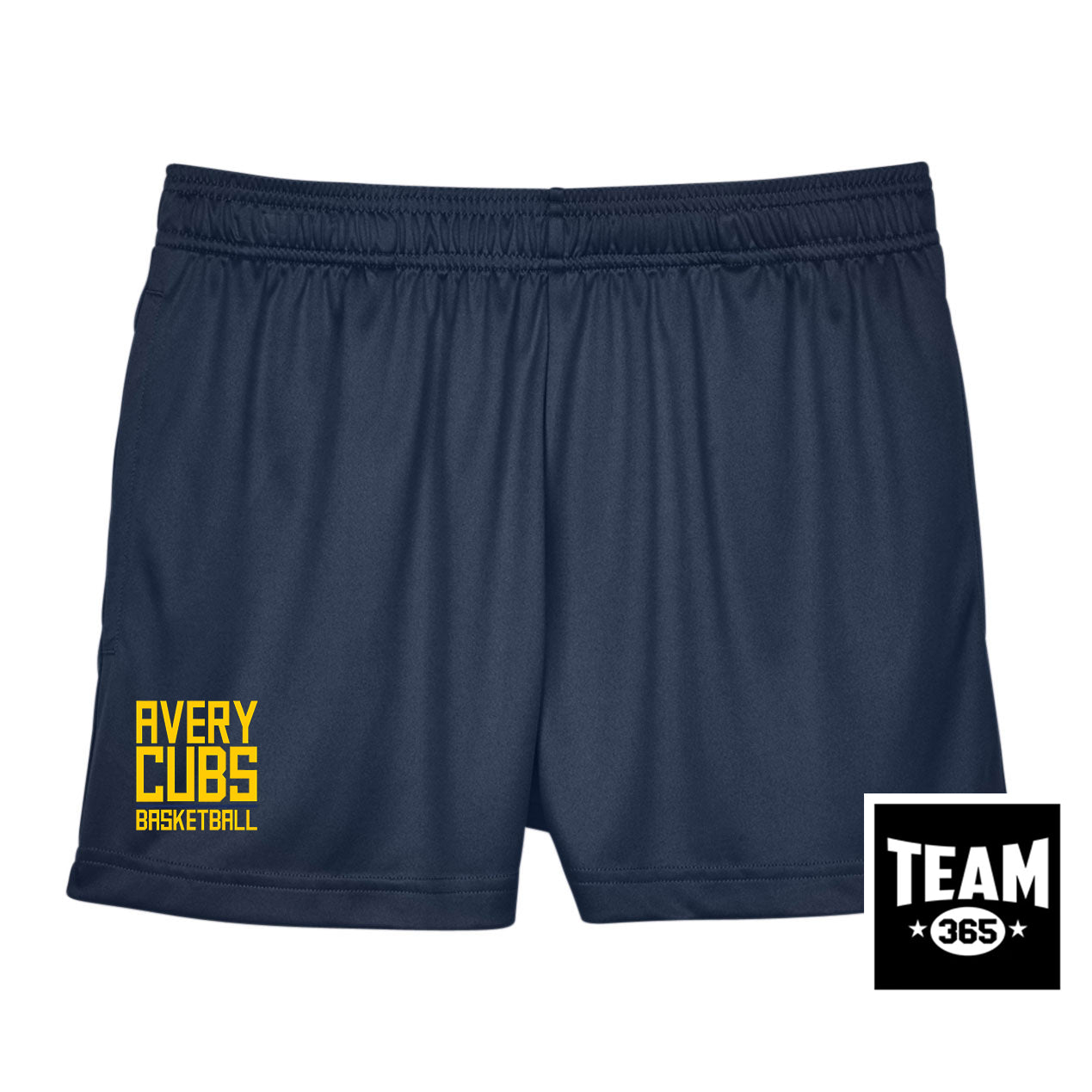 Team 365 TT11SHW Women's Zone Performance Short - Avery Cubs