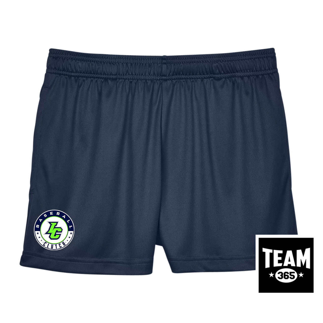 Team 365 TT11SHW Women's Zone Performance Short - Indy Clutch Baseball