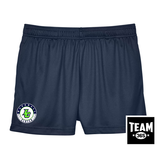 Team 365 TT11SHW Women's Zone Performance Short - Indy Clutch Baseball