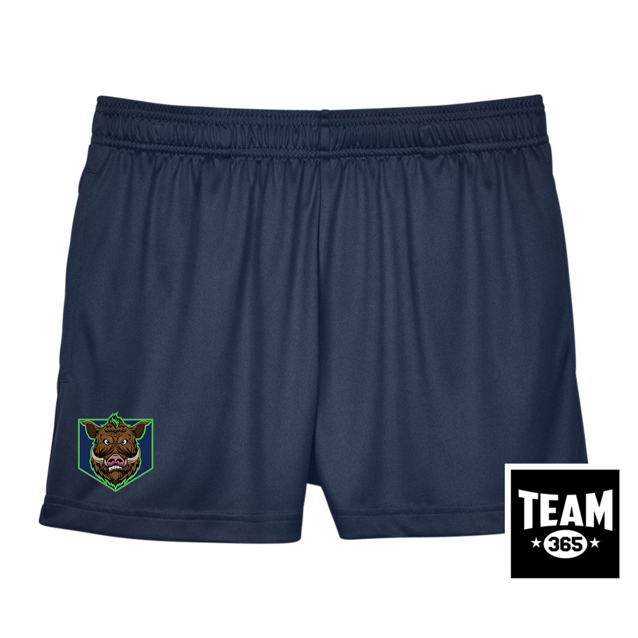 Team 365 TT11SHW Women's Zone Performance Short - OBP War Hogs