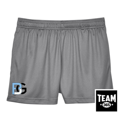 Team 365 TT11SHW Women's Zone Performance Short - Lightning Baseball