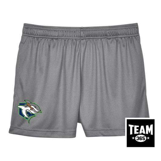 Team 365 TT11SHW Women's Zone Performance Short - OBP Land Sharks
