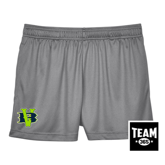 Team 365 TT11SHW Women's Zone Performance Short - VB Bombers Baseball