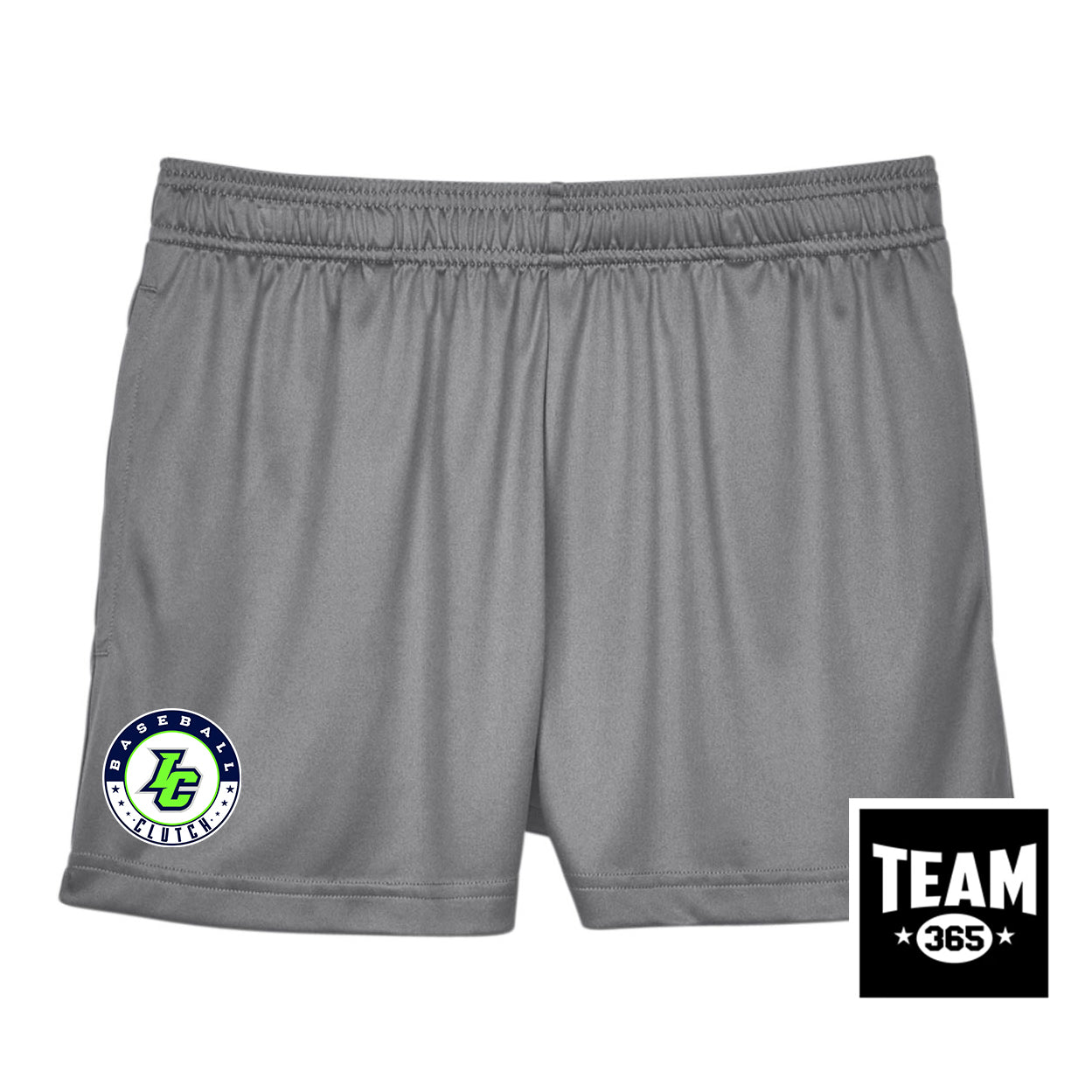 Team 365 TT11SHW Women's Zone Performance Short - Indy Clutch Baseball