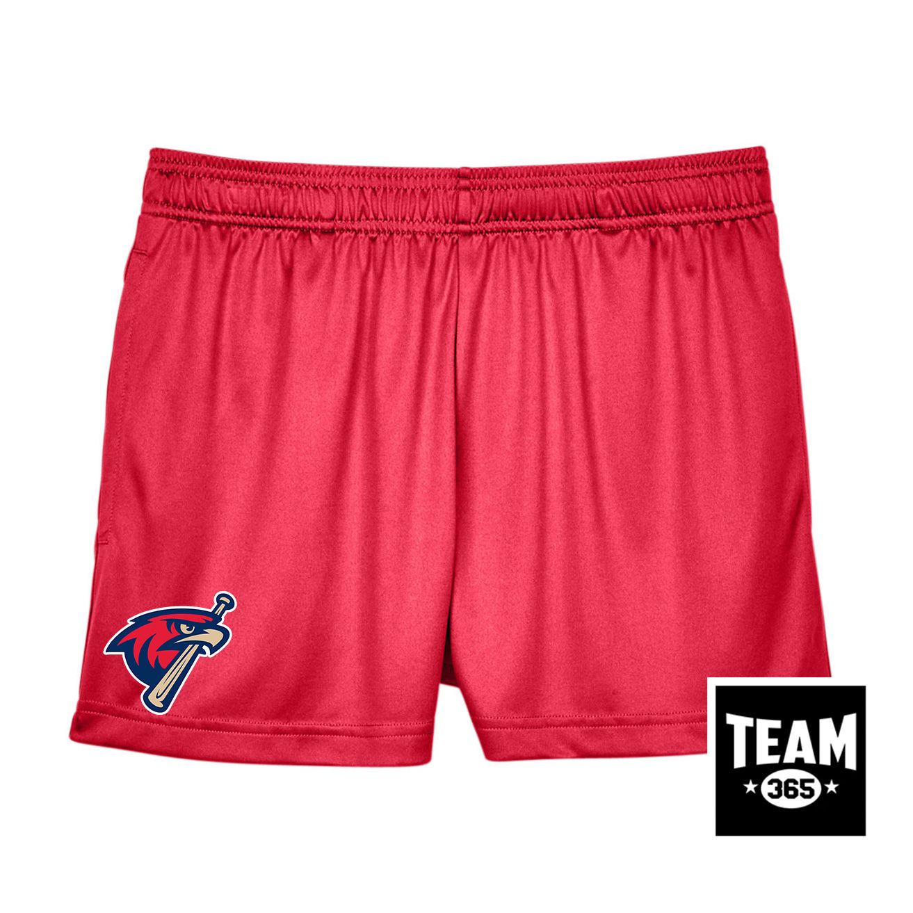 Team 365 TT11SHW Women's Zone Performance Short - MSA Redtails Baseball