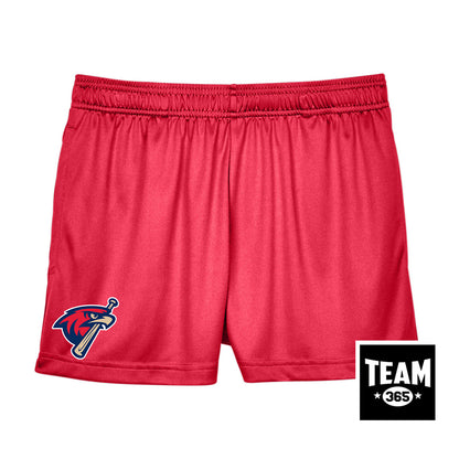 Team 365 TT11SHW Women's Zone Performance Short - MSA Redtails Baseball