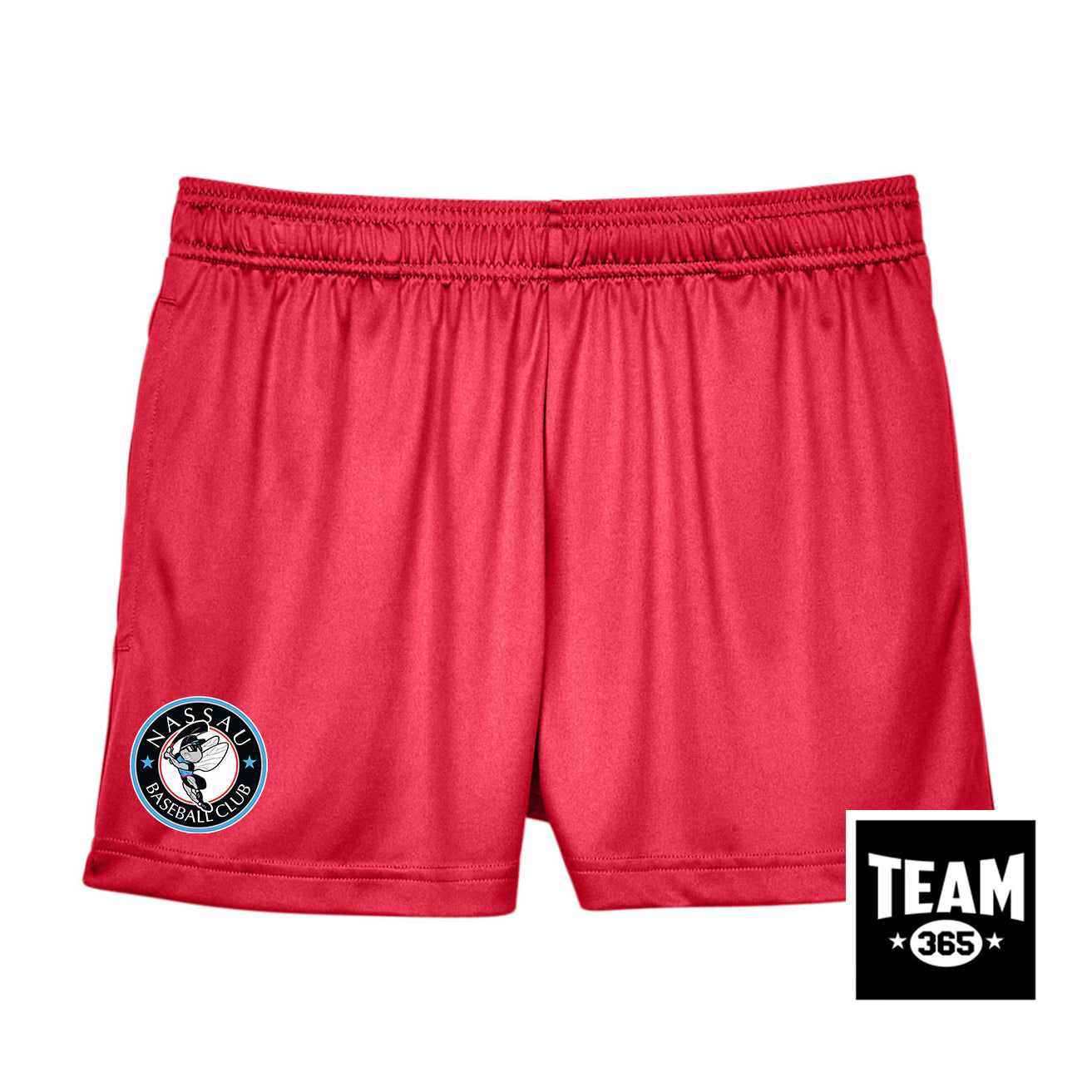 Team 365 TT11SHW Women's Zone Performance Short - NBC Gnats Baseball