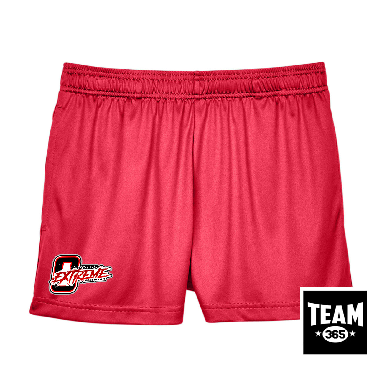 Team 365 TT11SHW Women's Zone Performance Short - Oviedo Extreme Softball