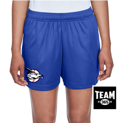 Team 365 TT11SHW Women's Zone Performance Short - Jax Beach Baseball