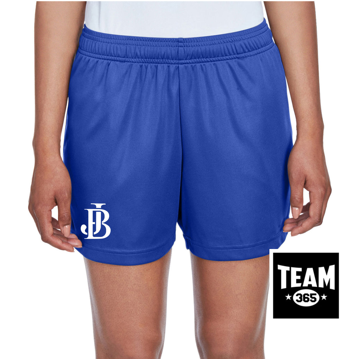 Team 365 TT11SHW Women's Zone Performance Short - Jax Beach Baseball
