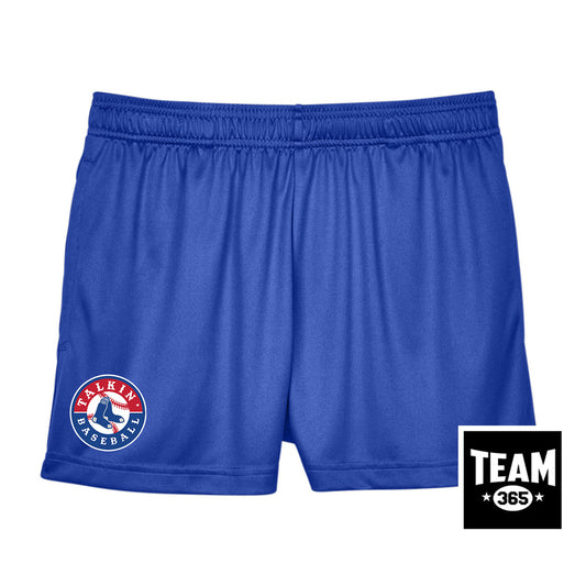 Team 365 TT11SHW Women's Zone Performance Short - Talkin Baseball