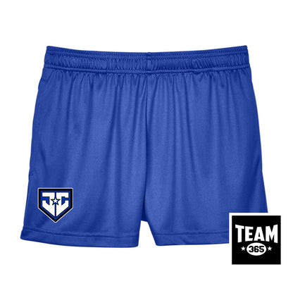 Team 365 TT11SHW Women's Zone Performance Short - JCB Diamond Kings Baseball