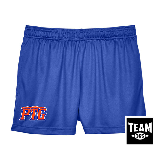 Team 365 TT11SHW Women's Zone Performance Short - Palatka TailGators Baseball