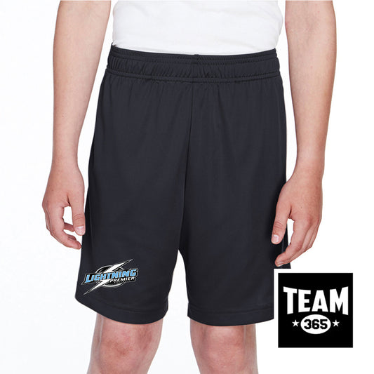 Team 365 TT11SHY Youth Zone Performance Short - Lightning Premier