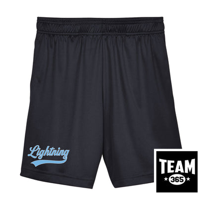 Team 365 TT11SHY Youth Zone Performance Short - Lightning Baseball