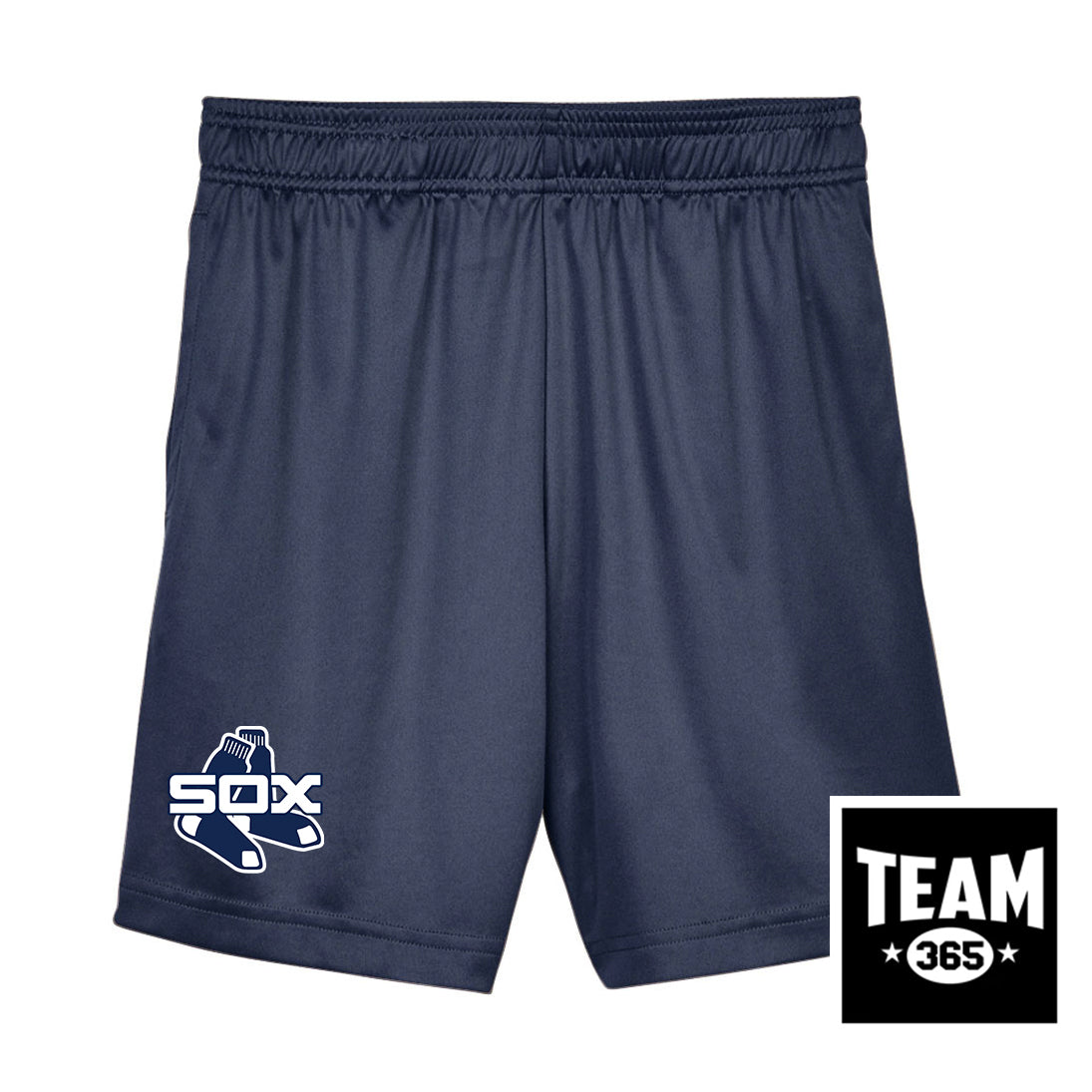 Team 365 TT11SHY Youth Zone Performance Short - Blue Sox