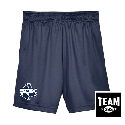 Team 365 TT11SHY Youth Zone Performance Short - Blue Sox