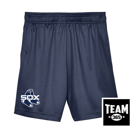 Team 365 TT11SHY Youth Zone Performance Short - Blue Sox