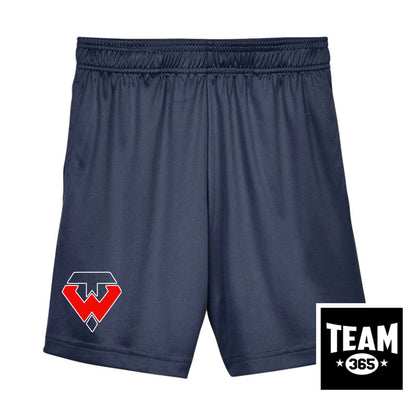 Team 365 TT11SHY Youth Zone Performance Short - Tampa Warriors Baseball