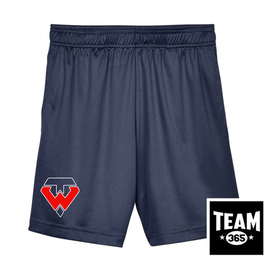 Team 365 TT11SHY Youth Zone Performance Short - Tampa Warriors Baseball