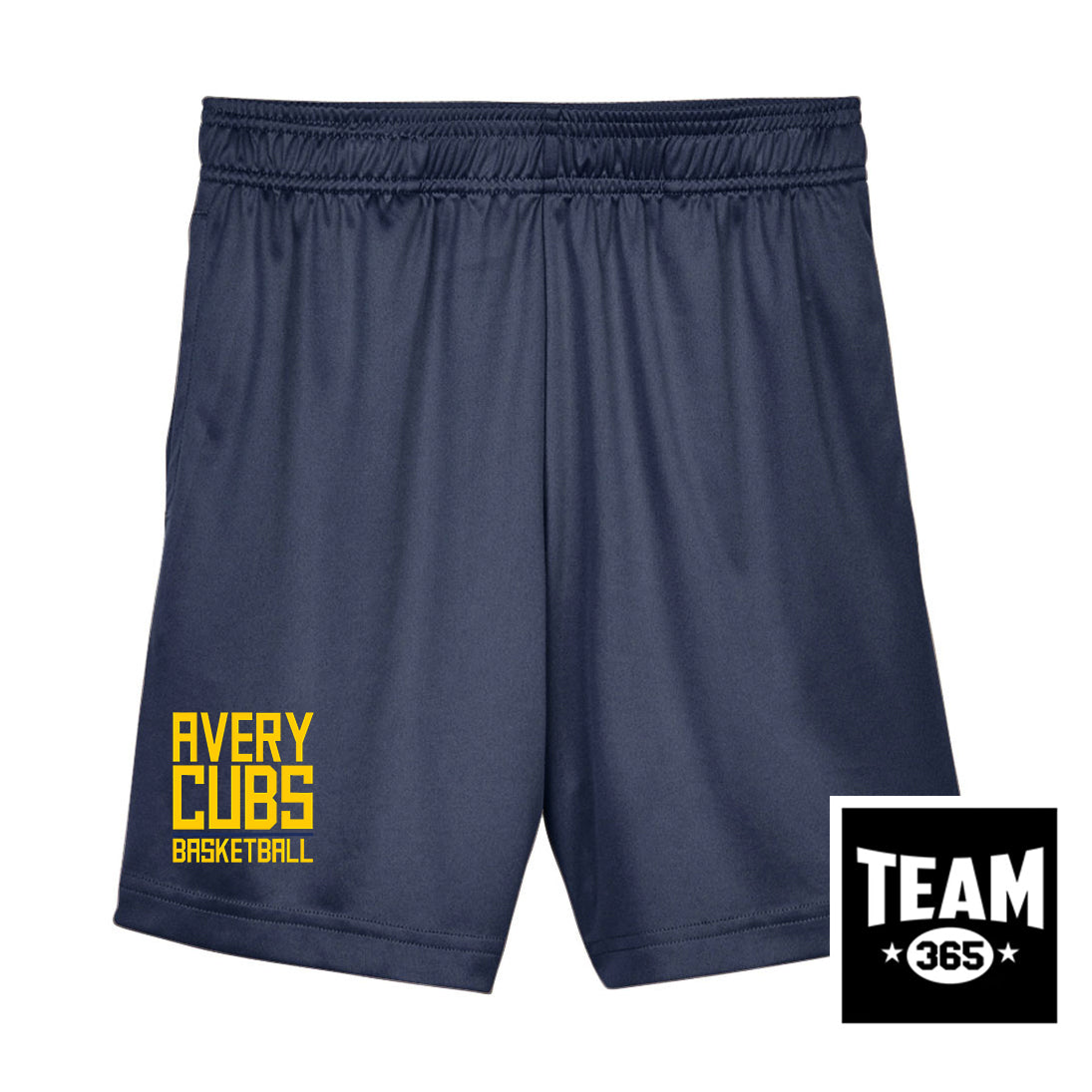 Team 365 TT11SHY Youth Zone Performance Short - Avery Cubs