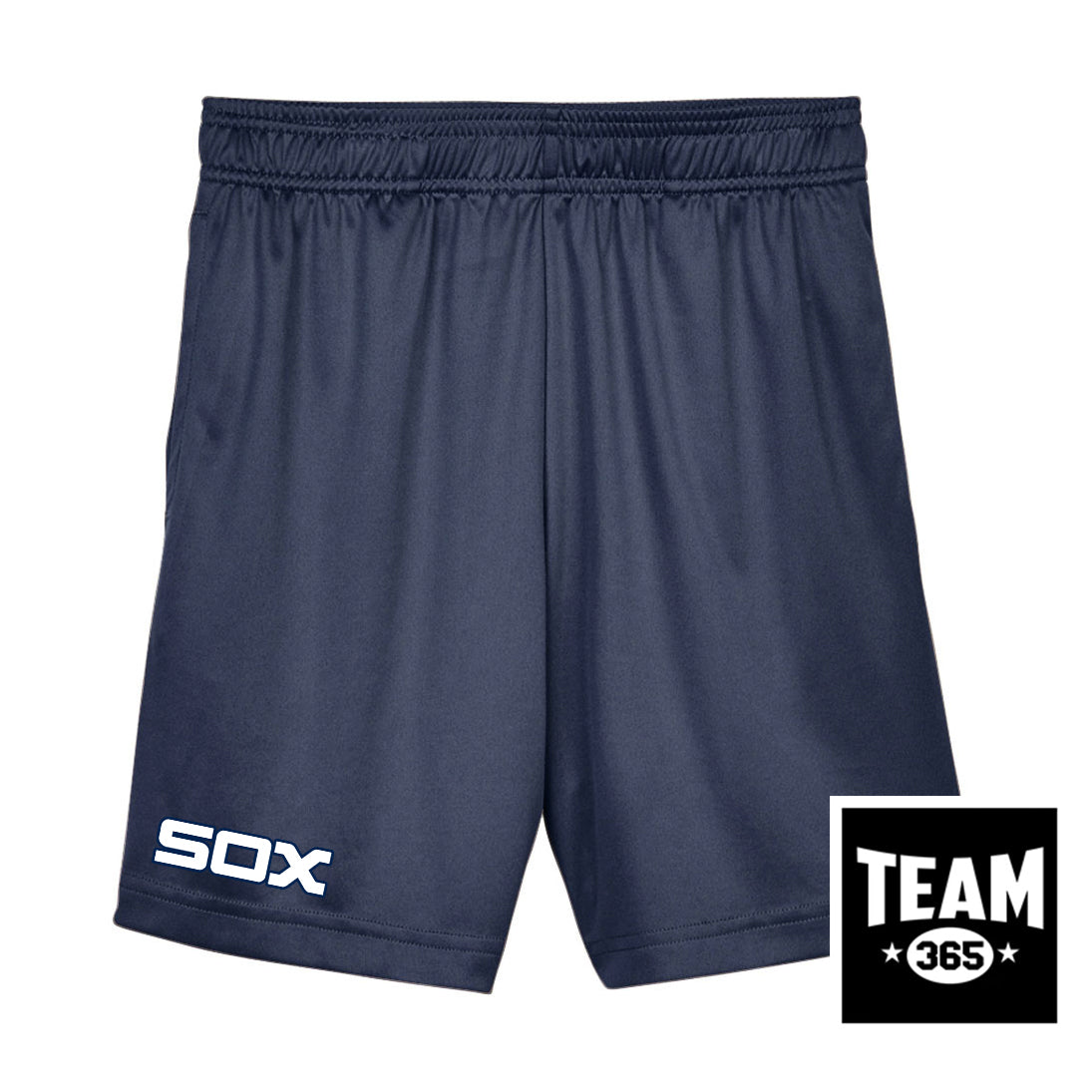 Team 365 TT11SHY Youth Zone Performance Short - Blue Sox