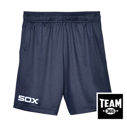 Team 365 TT11SHY Youth Zone Performance Short - Blue Sox