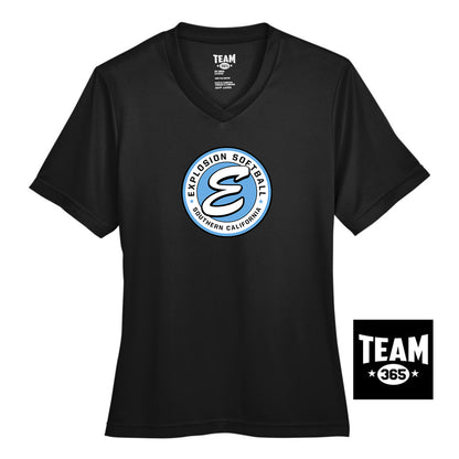 Team 365 TT11W Women's Zone Performance T-Shirt - Explosion Softball