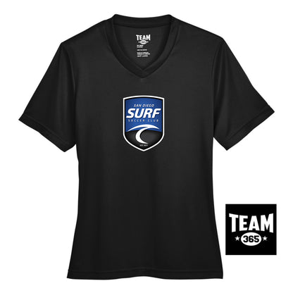 Team 365 TT11W Women's Zone Performance T-Shirt - San Diego Surf Soccer