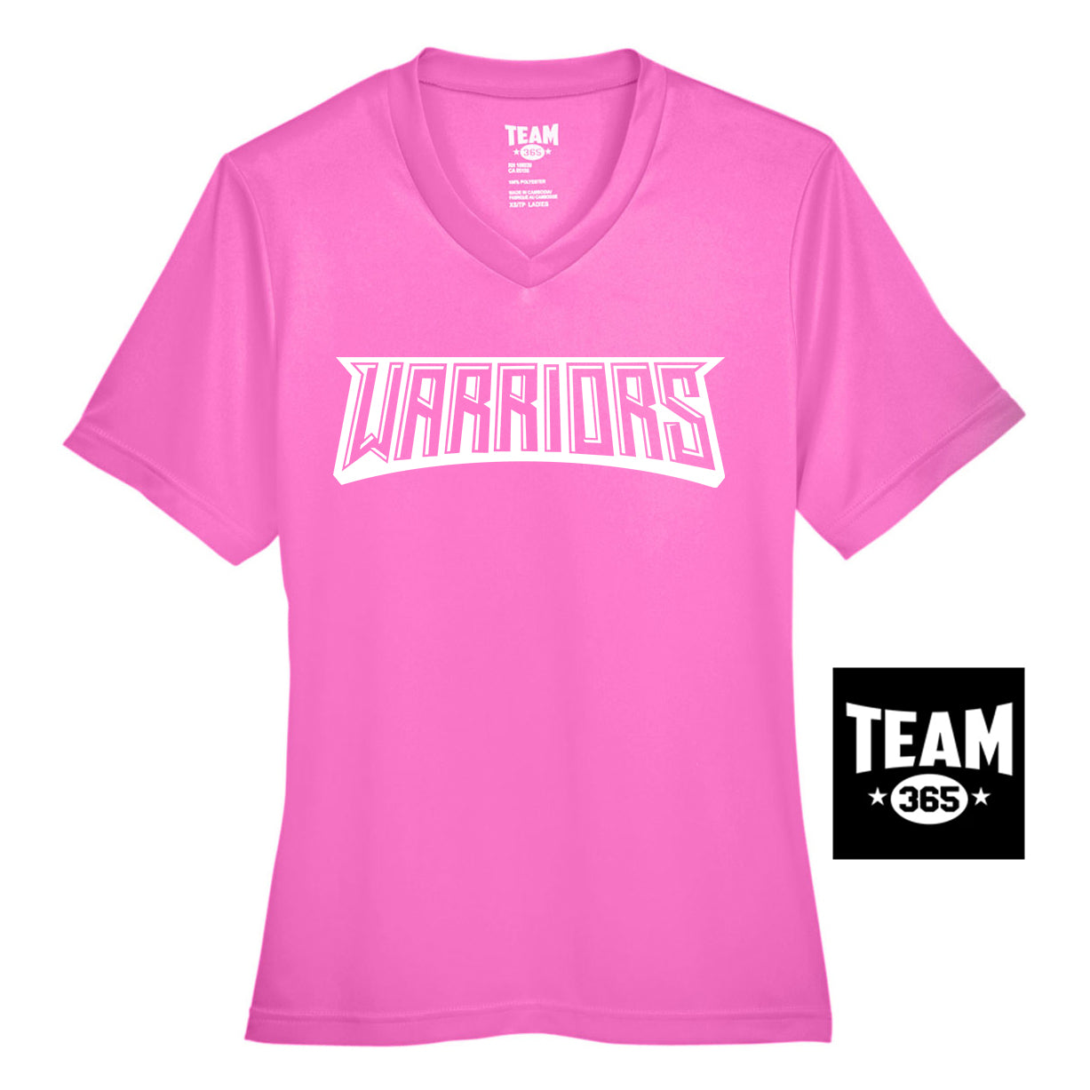 Team 365 TT11W Women's Zone Performance T-Shirt - Tampa Warriors Baseball