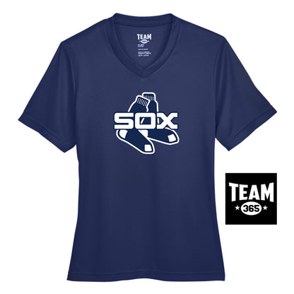 Team 365 TT11W Women's Zone Performance T-Shirt - Blue Sox