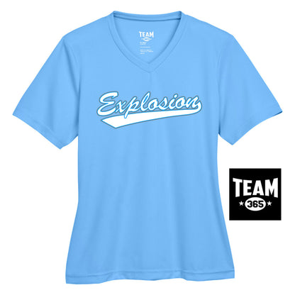 Team 365 TT11W Women's Zone Performance T-Shirt - Explosion Softball