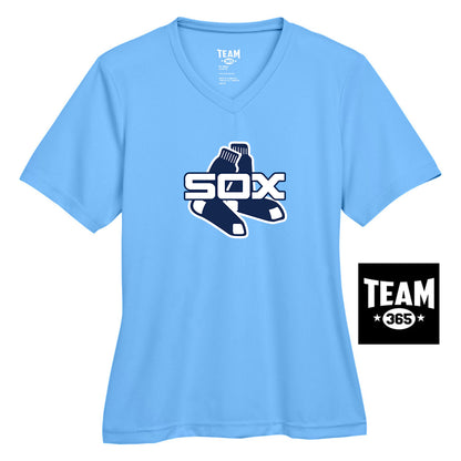 Team 365 TT11W Women's Zone Performance T-Shirt - Blue Sox