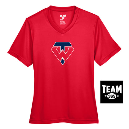 Team 365 TT11W Women's Zone Performance T-Shirt - Tampa Warriors Baseball