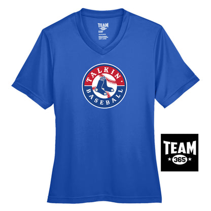 Team 365 TT11W Women's Zone Performance T-Shirt - Talkin Baseball