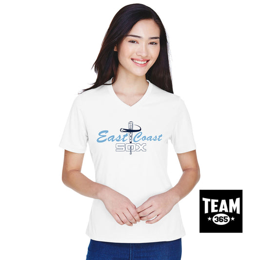 Team 365 TT11W Women's Zone Performance T-Shirt - East Coast Sox