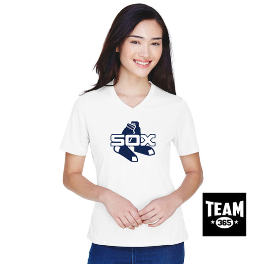 Team 365 TT11W Women's Zone Performance T-Shirt - Blue Sox