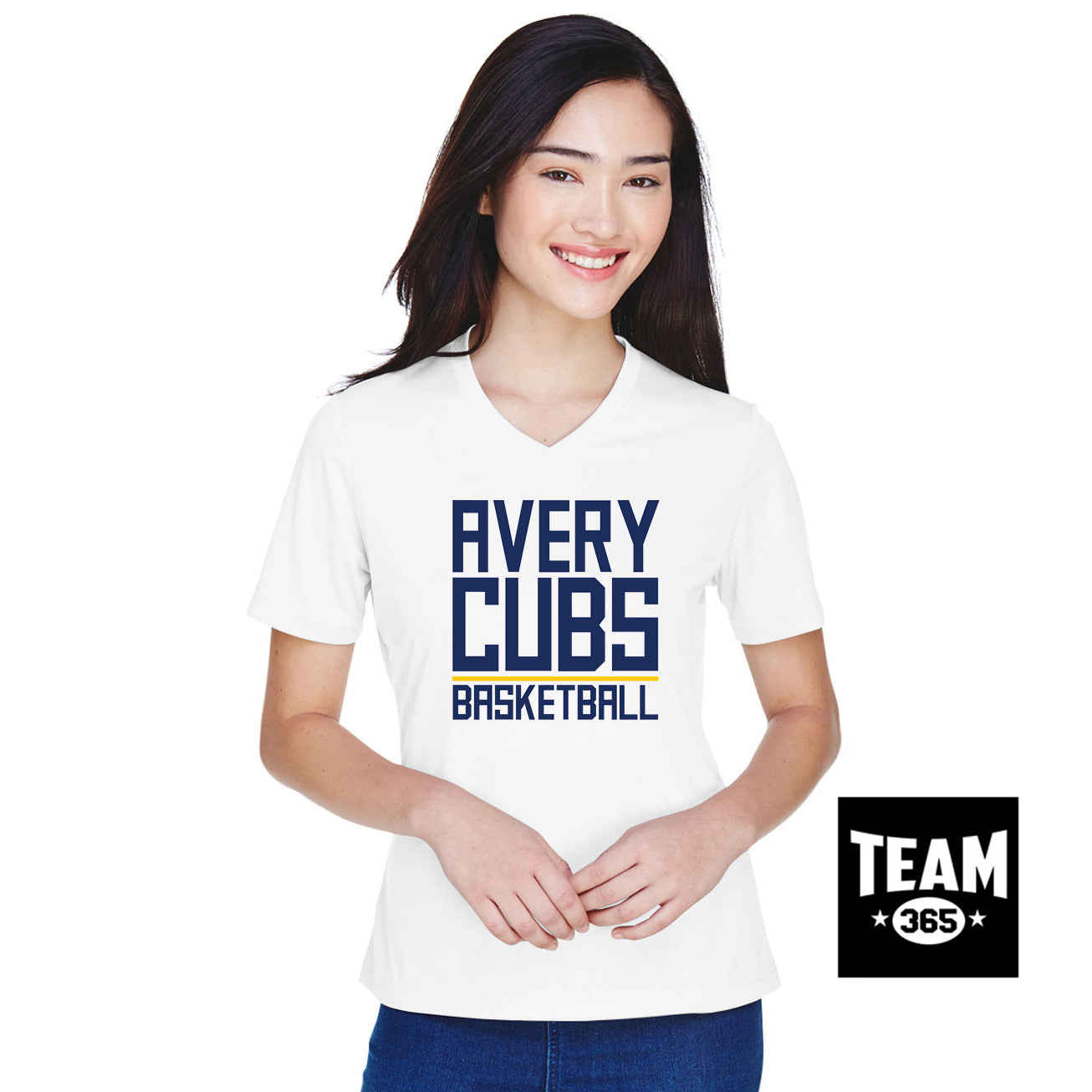 Team 365 TT11W Women's Zone Performance T-Shirt - Avery Cubs