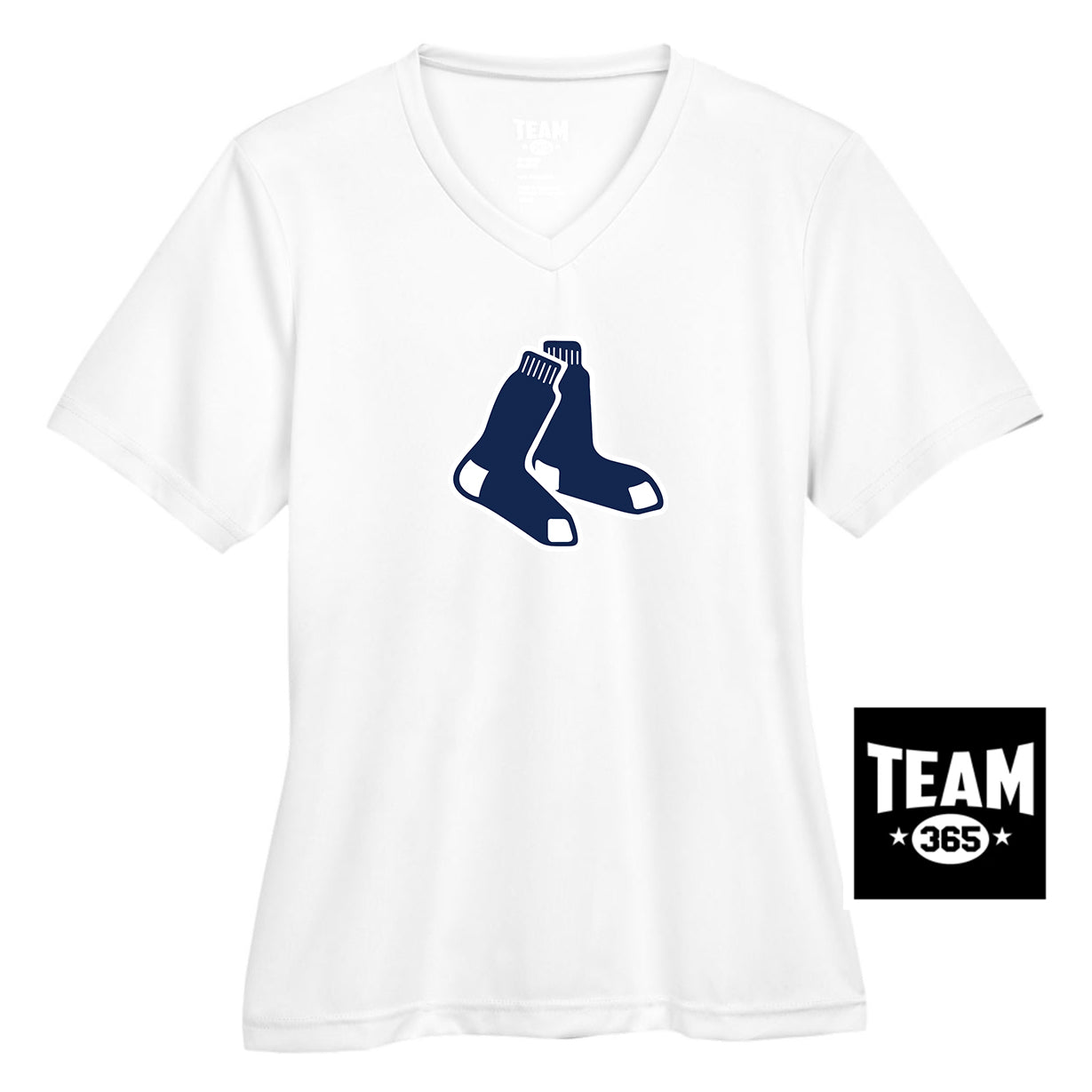 Team 365 TT11W Women's Zone Performance T-Shirt - Blue Sox