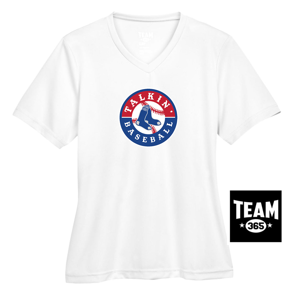 Team 365 TT11W Women's Zone Performance T-Shirt - Talkin Baseball