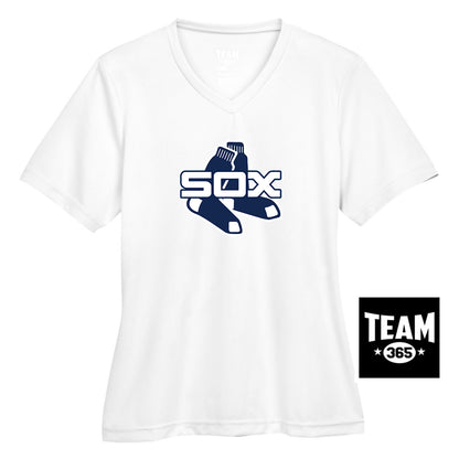 Team 365 TT11W Women's Zone Performance T-Shirt - Blue Sox