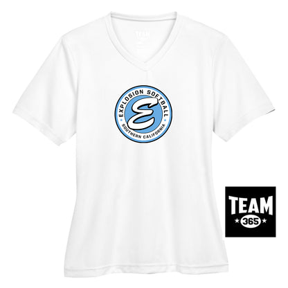 Team 365 TT11W Women's Zone Performance T-Shirt - Explosion Softball