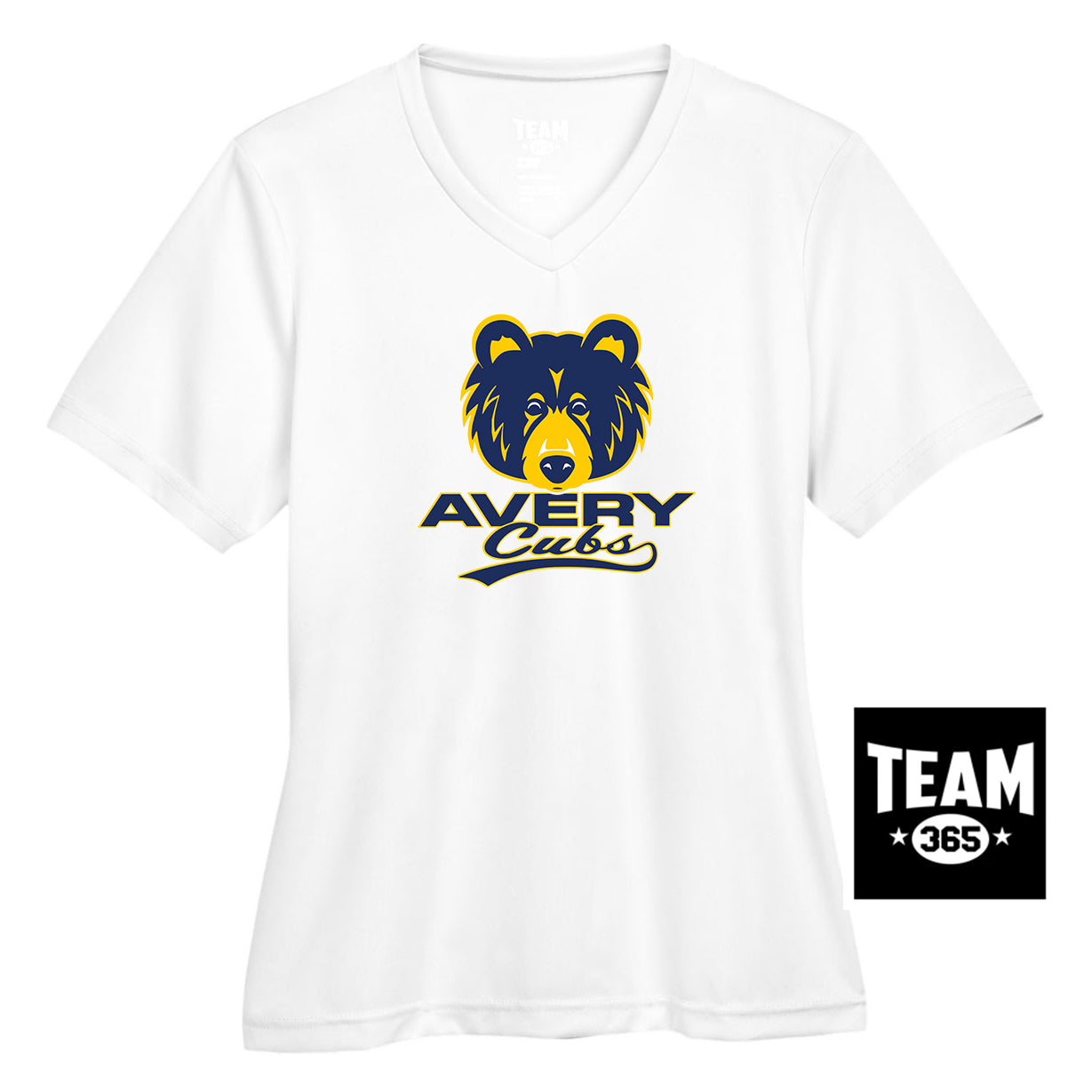 Team 365 TT11W Women's Zone Performance T-Shirt - Avery Cubs