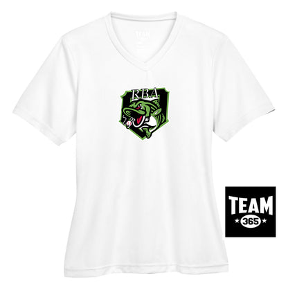 Team 365 TT11W Women's Zone Performance T-Shirt - RBA Stripers Baseball