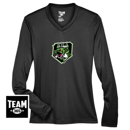 Team 365 TT11WL Women's Zone Performance Long-Sleeve T-Shirt - RBA Stripers Baseball
