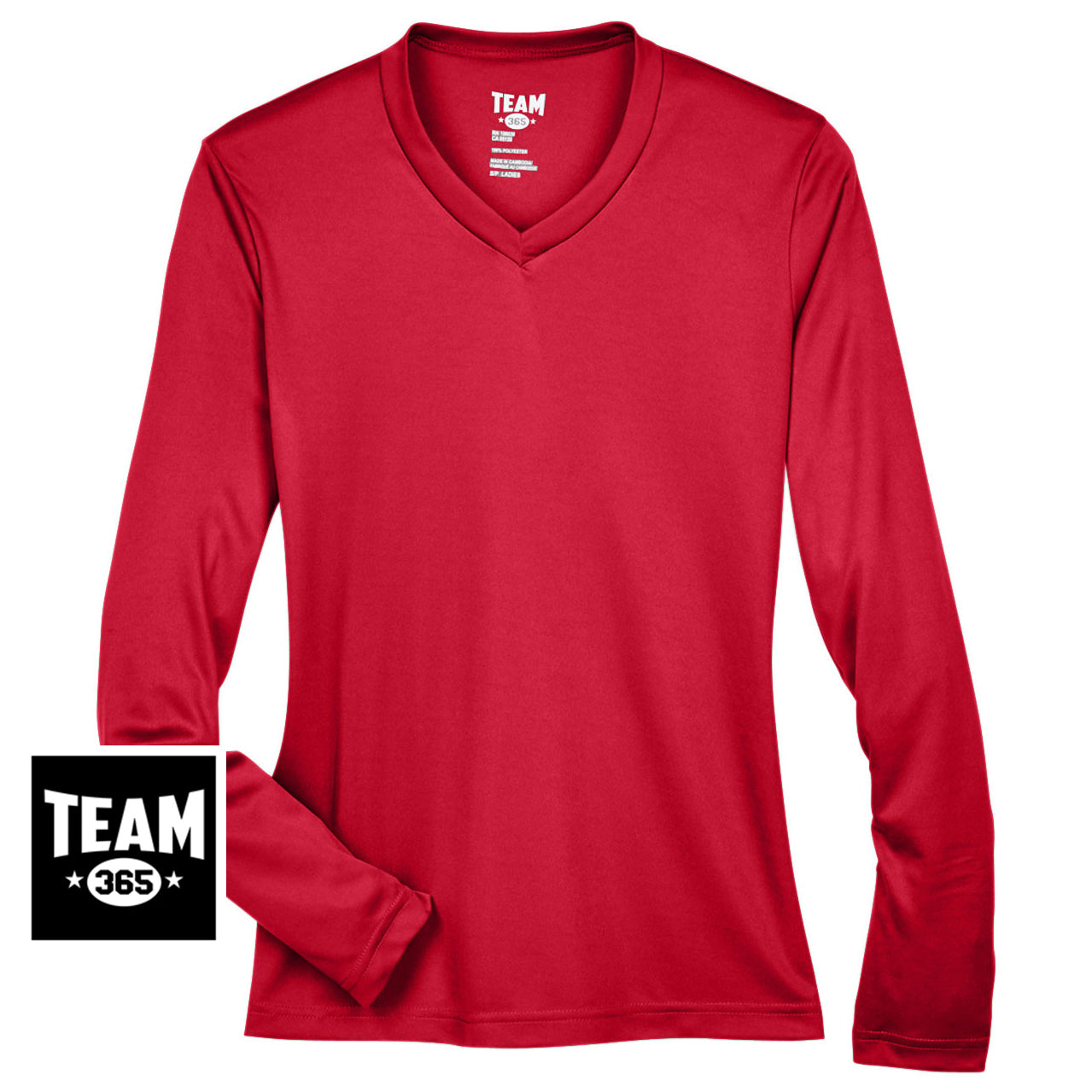 DIY - Team 365 TT11WL Women's Zone Performance Long-Sleeve T-Shirt